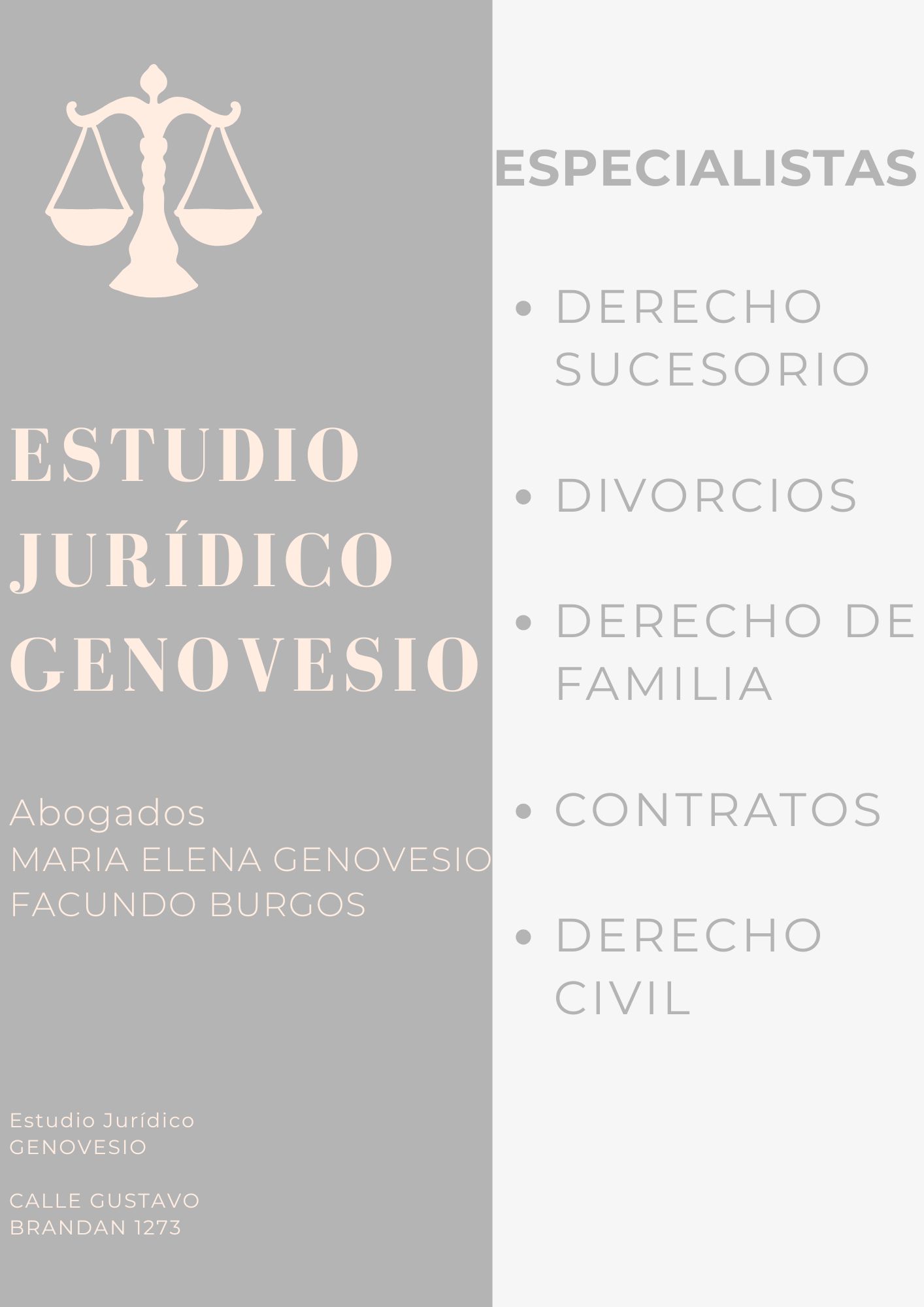 Maria Elena Genovesio, abogada